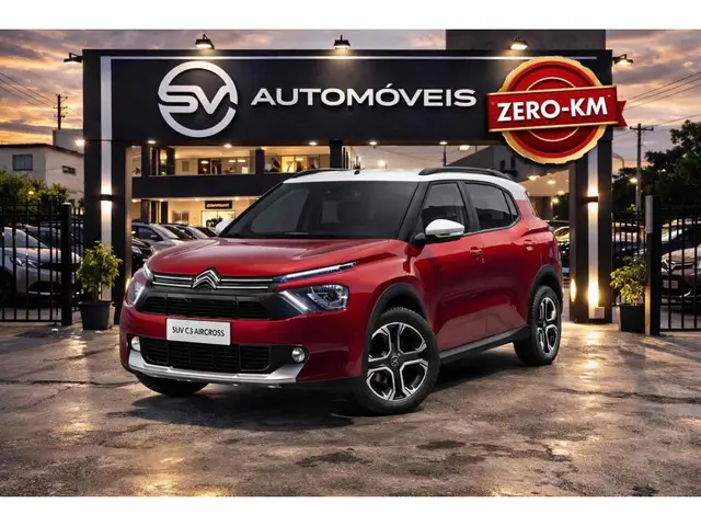 Carro Citroën C3 Aircross 2025 Feel 1.0 Turbo 200 AT