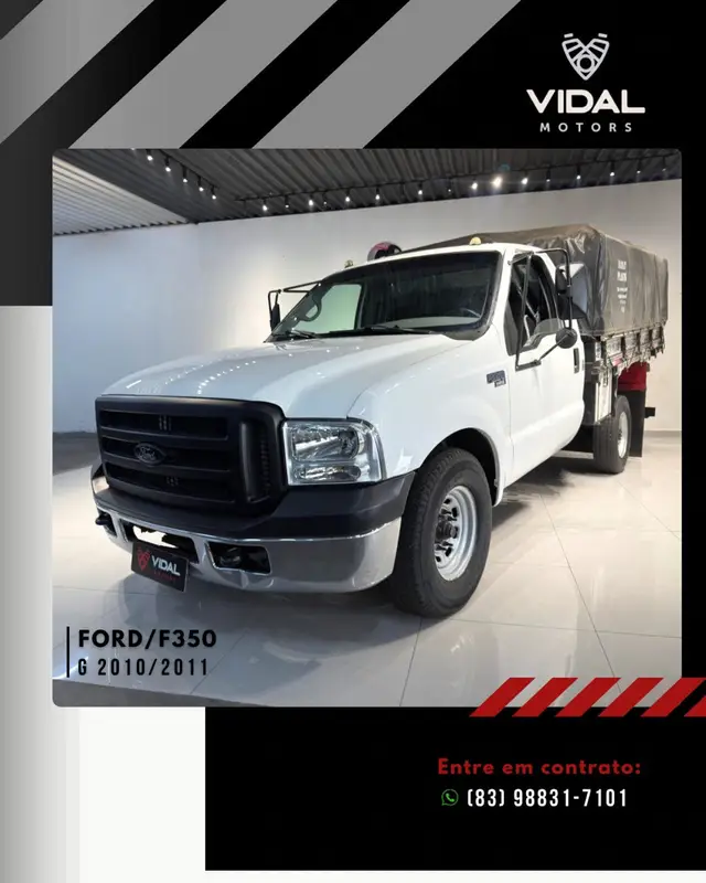Caminhão Ford F 350 2011 F-350 2p (diesel)
