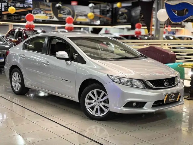 Carro Honda Civic 2015 LXS 1.8 i-VTEC (Aut) (Flex)