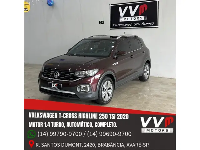 Carro Volkswagen T-Cross 2020 1.4 TSI Highline (Aut) (Flex)