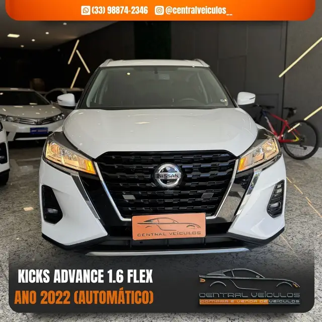 Carro Nissan Kicks 2022 Advance 1.6