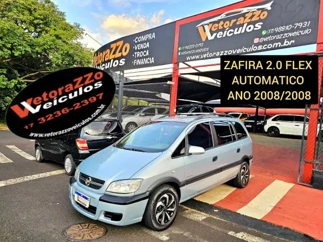 Carro Chevrolet Zafira 2008 Expression 2.0 (Flex) (Aut)