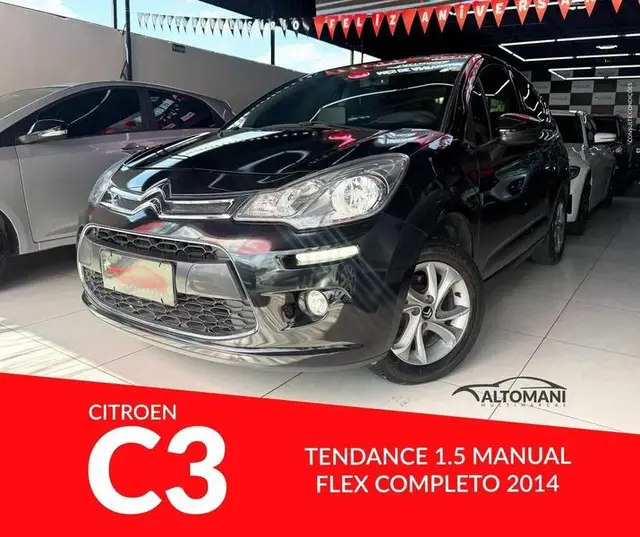 Carro Citroën C3 2014 Tendance 1.5 8V (Flex)
