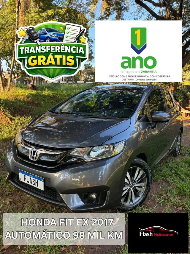 Carro Honda Fit 2017 1.5 16v EX CVT (Flex)