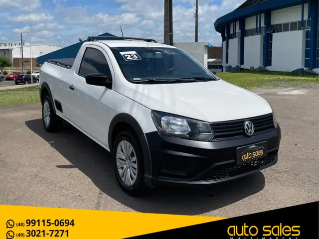 Carro Volkswagen Saveiro 2023 Robust 1.6 MSI CS (Flex)