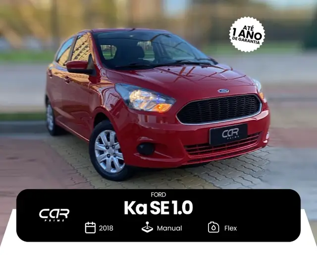 Carro Ford Ka 2018 1.0 SE (Flex)