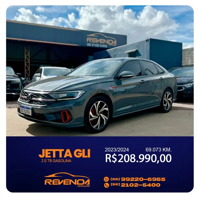 Carro Volkswagen Jetta 2024 2.0 GLI 350 TSI