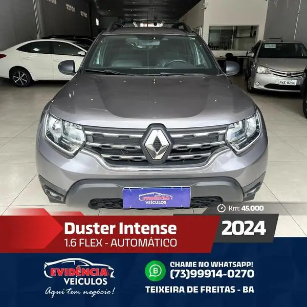 Carro Renault Duster 2024 Intense 1.6 16V (Flex) (Aut)