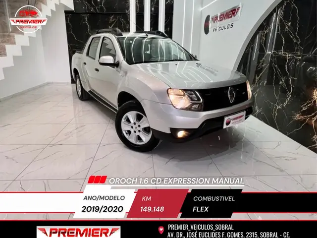 Carro Renault Duster Oroch 2020 1.6 16V SCe Express (Flex)