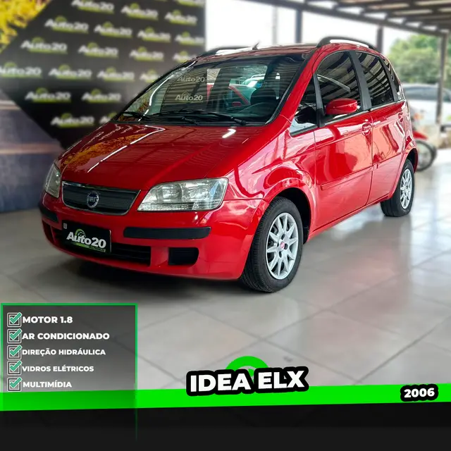 Carro Fiat Idea 2006 ELX 1.4 (Flex)