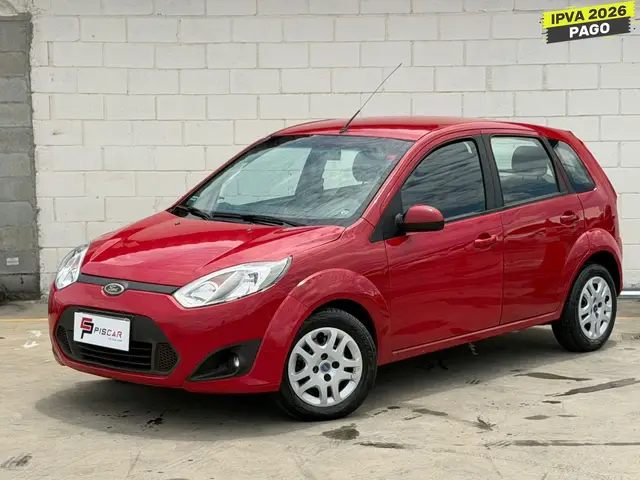 Carro Ford Fiesta Hatch 2014 SE 1.0 RoCam (Flex)