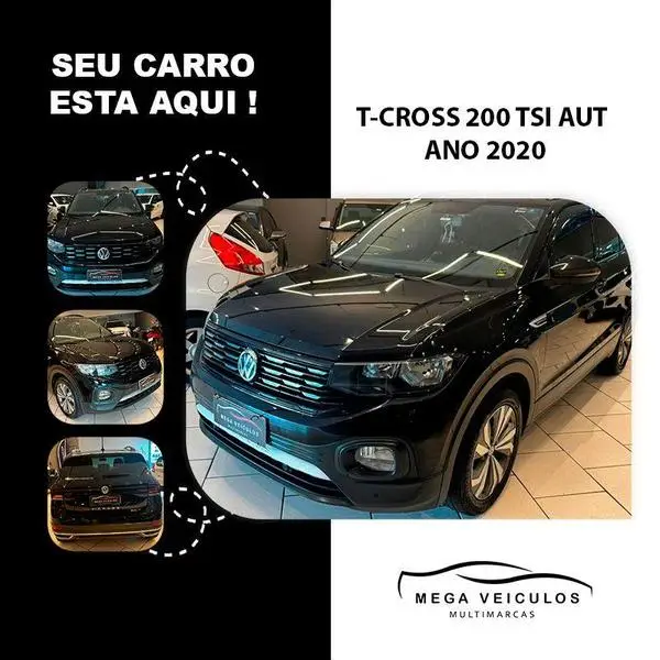 Carro Volkswagen T-Cross 2020 1.0 200 TSI