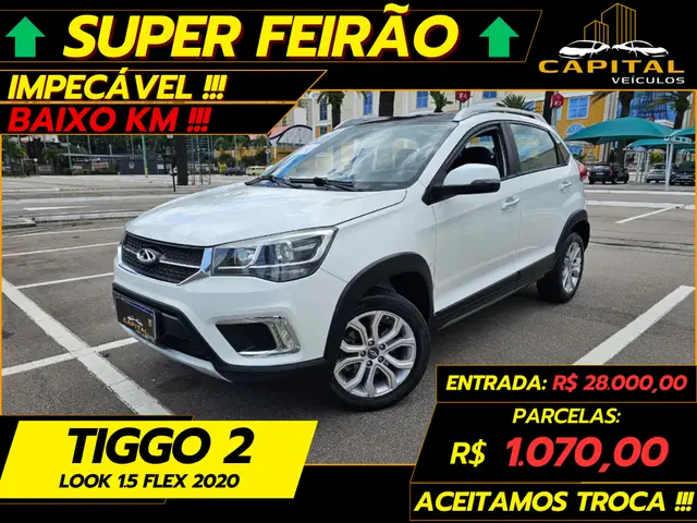 Carro CAOA Chery Tiggo 2 2020 1.5 16V LOOK (Aut) (Flex)
