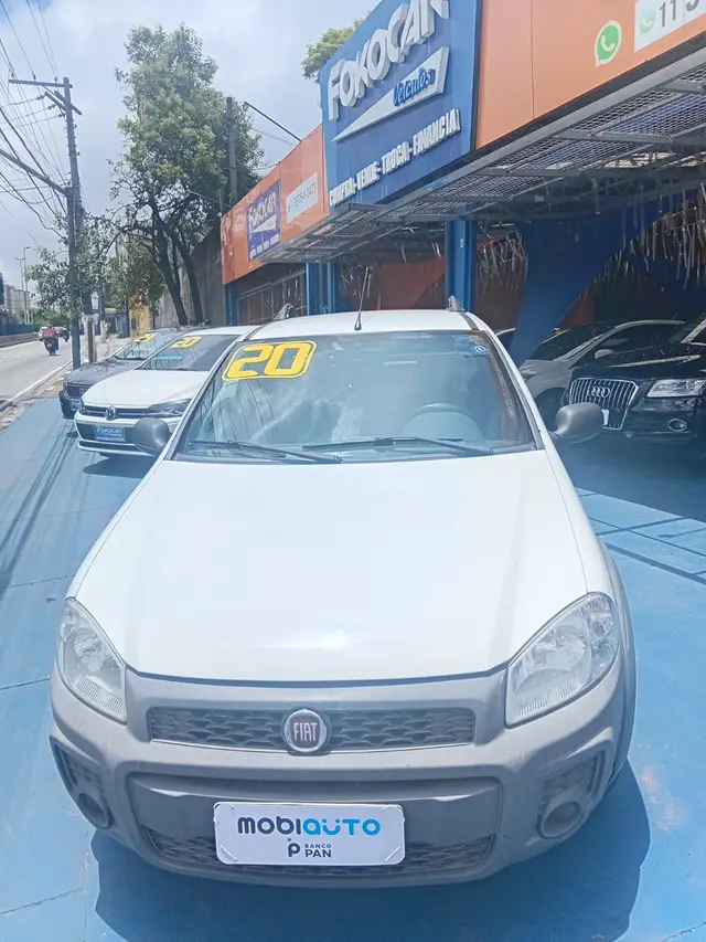 Carro Fiat Strada 2020 Hard Working 1.4 (Flex) (Cabine Simples)
