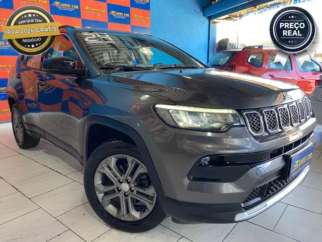 Carro Jeep Compass 2024 Longitude 1.3 T270 (Aut) (Flex)