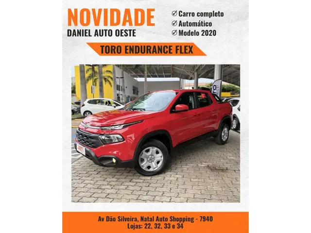 Carro Fiat Toro 2020 Endurance 1.8 AT6 FLEX (Aut)