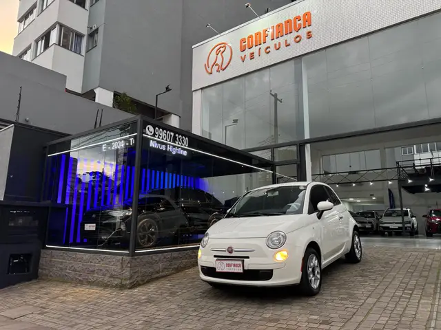 Carro Fiat 500 2013 Cult 1.4 8V