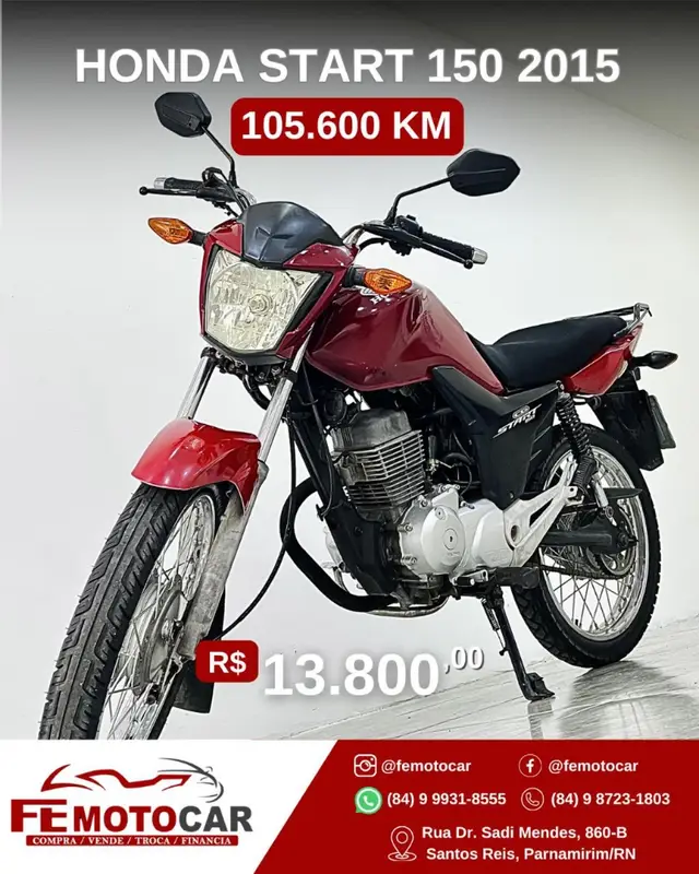 Moto Honda CG 150 2015 Start Flexone