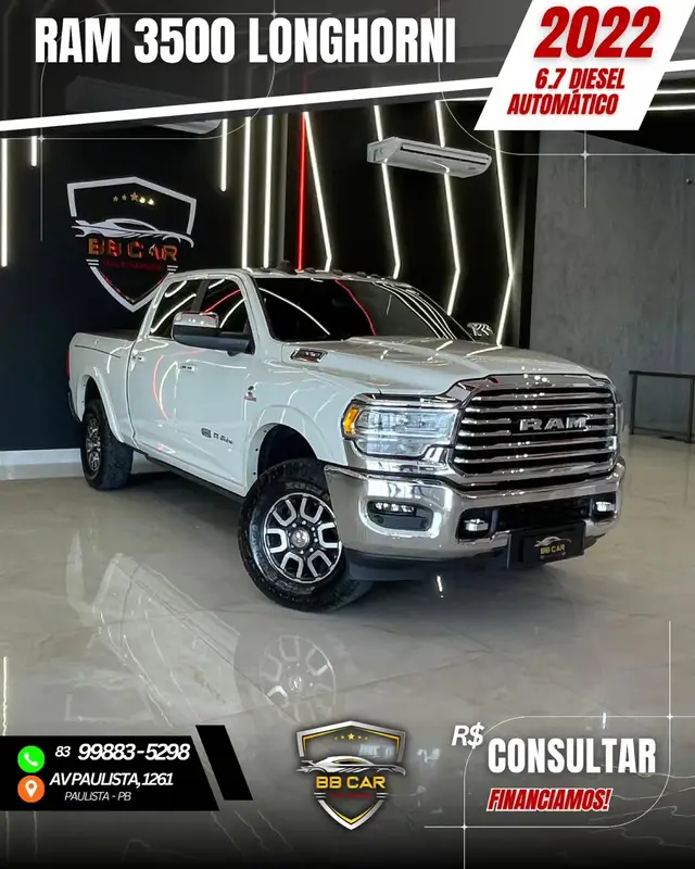 Carro Ram 3500 2022 Limited Longhorn 6.7