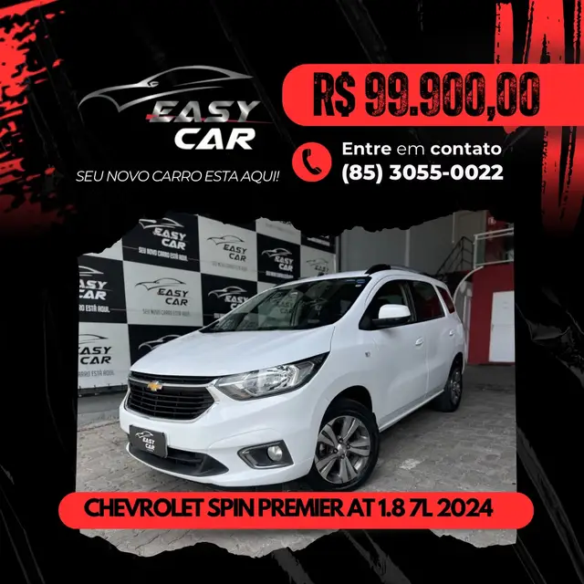 Carro Chevrolet Spin 2024 LS 1.8