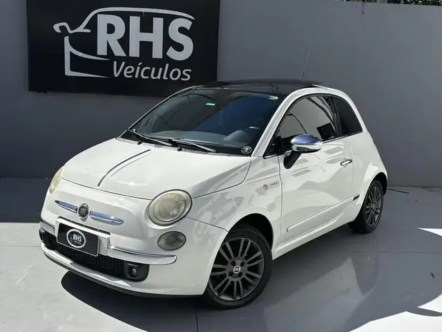 Carro Fiat 500 2010 Lounge 1.4 16V