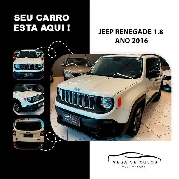 Carro Jeep Renegade 2016 1.8 (Aut) (Flex)