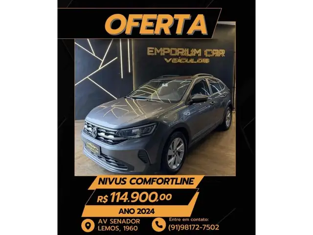 Carro Volkswagen Nivus 2024 Comfortline 200 TSI