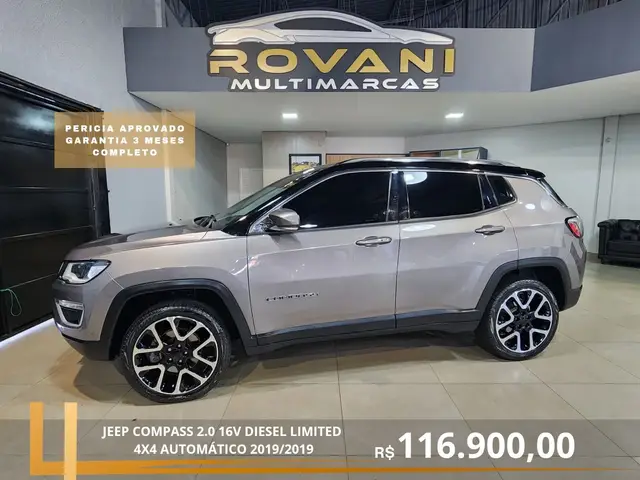 Carro Jeep Compass 2019 2.0 Limited (Aut) (Flex)
