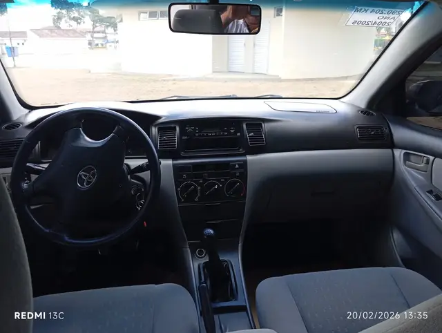 Carro Toyota Corolla 2005 Sedan XEi 1.8 16V (nova série)