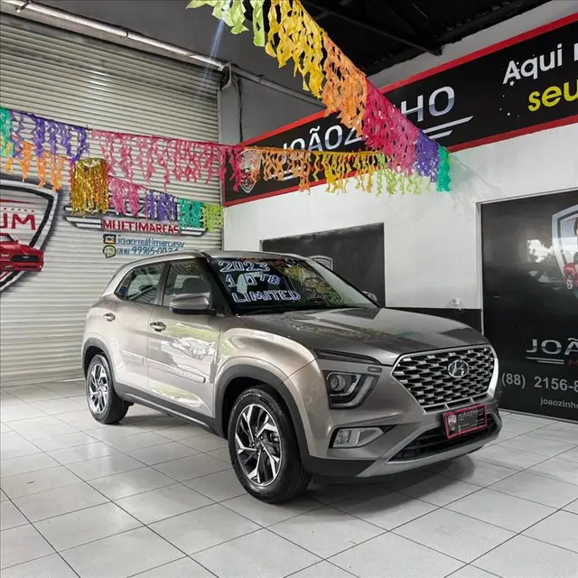 Carro Hyundai Creta 2023 Limited 1.0 Turbo (Aut) (Flex)