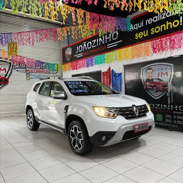 Carro Renault Duster 2021 Iconic 1.6 16V (Flex) CVT