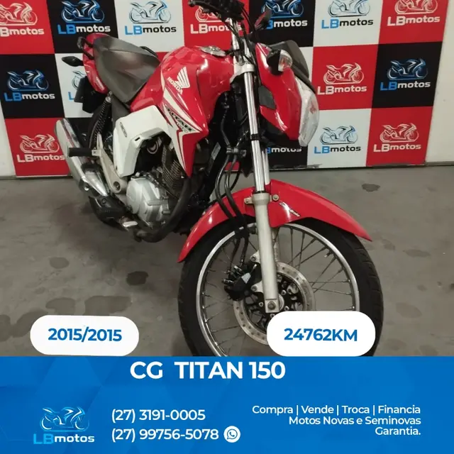 Moto Honda CG 150 2015 Titan ESD