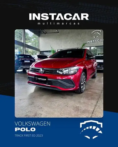 Carro Volkswagen Polo 2023 Track First Edition 1.0 Flex 12V 5p