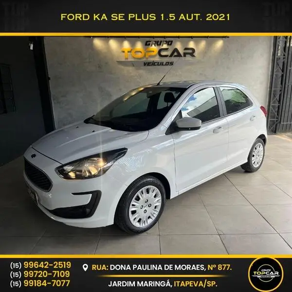 Carro Ford Ka 2021 1.5 Freestyle (Aut) (Flex)