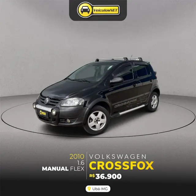 Carro Volkswagen CrossFox 2010 1.6 (Flex)