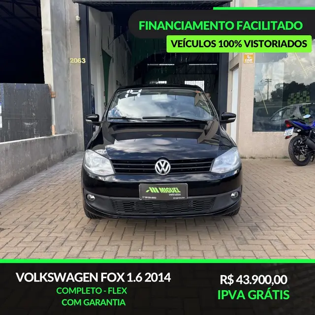 Carro Volkswagen Fox 2014 1.6 VHT I-Motion (Flex)