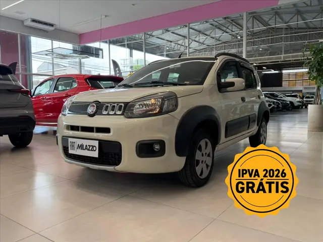 Carro Fiat Uno 2016 Way 1.0 8V (Flex) 4p