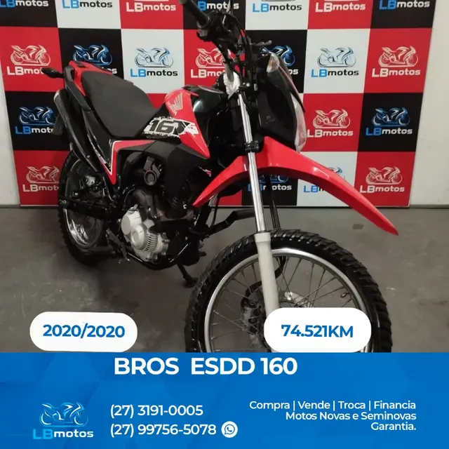 Moto Honda NXR 160 2020 Bros ESDD