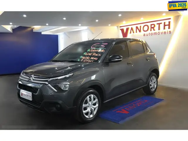 Carro Citroën C3 2024 Live Pack 1.0