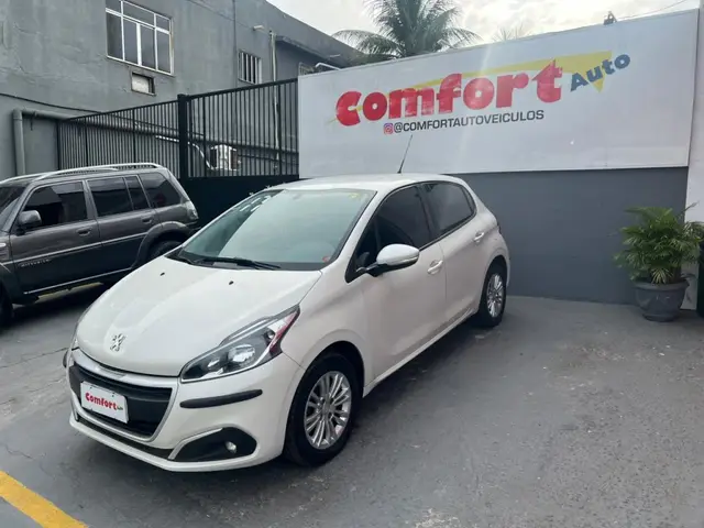 Carro Peugeot 208 2017 Active Pack 1.2 12V (Flex)