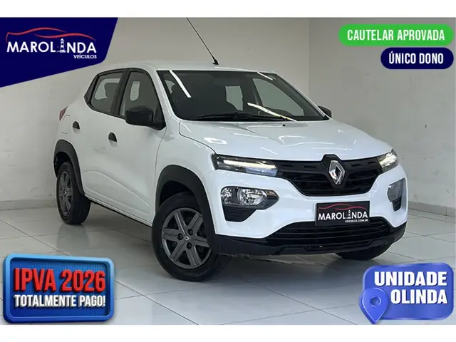 Carro Renault Kwid 2024 Zen 1.0 12v SCe (Flex)
