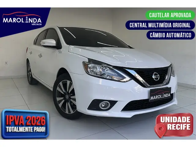 Carro Nissan Sentra 2018 SV 2.0 16V CVT (Flex)