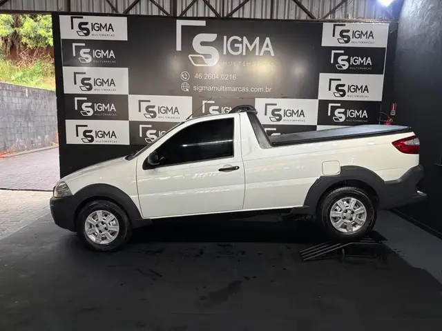 Carro Fiat Strada 2020 Hard Working 1.4 (Flex) (Cabine Simples)
