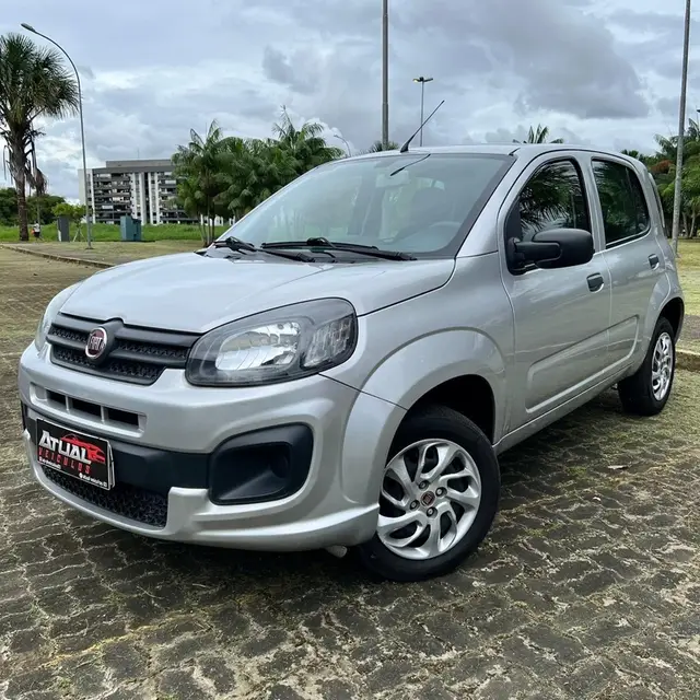 Carro Fiat Uno 2021 Attractive 1.0