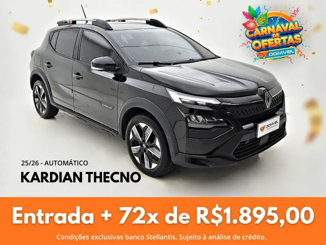 Carro Renault Kardian 2025 Techno 1.0 Turbo AT
