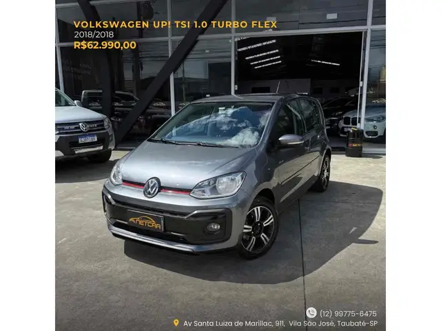 Carro Volkswagen Up! 2018 1.0 12v TSI E-Flex Move