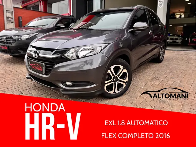 Carro Honda HR-V 2016 EXL CVT 1.8 I-VTEC FlexOne