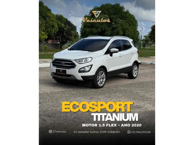 Carro Ford EcoSport 2020 Titanium 1.5 (Aut) (Flex)