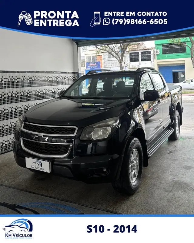 Carro Chevrolet S10 Cabine Dupla 2014 S10 2.8 CTDI LT 4WD (Cabine Dupla) (Aut)