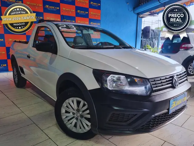 Carro Volkswagen Saveiro 2023 Robust 1.6 MSI CS (Flex)